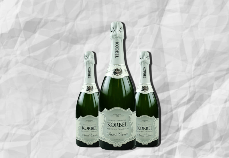 NV Korbel Cellars California Champagne Sweet Rose, USA (750ml)