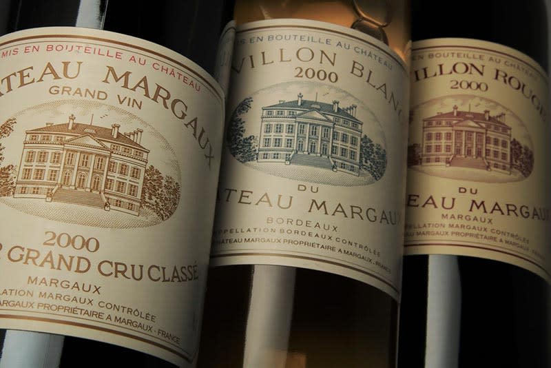 (8 Rouge Winemaking) Margaux Vintages, Best Pavillon Chateau du