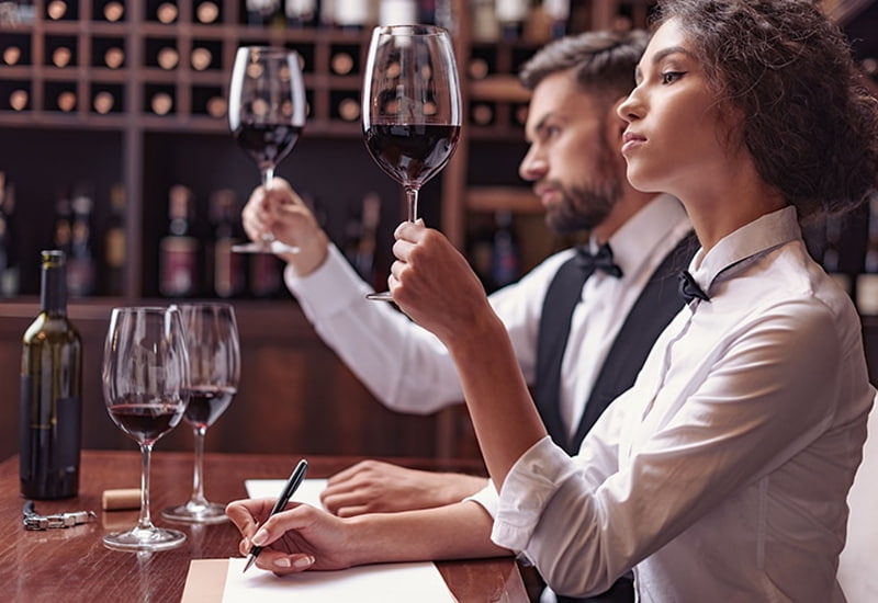 wine steward salary heb
