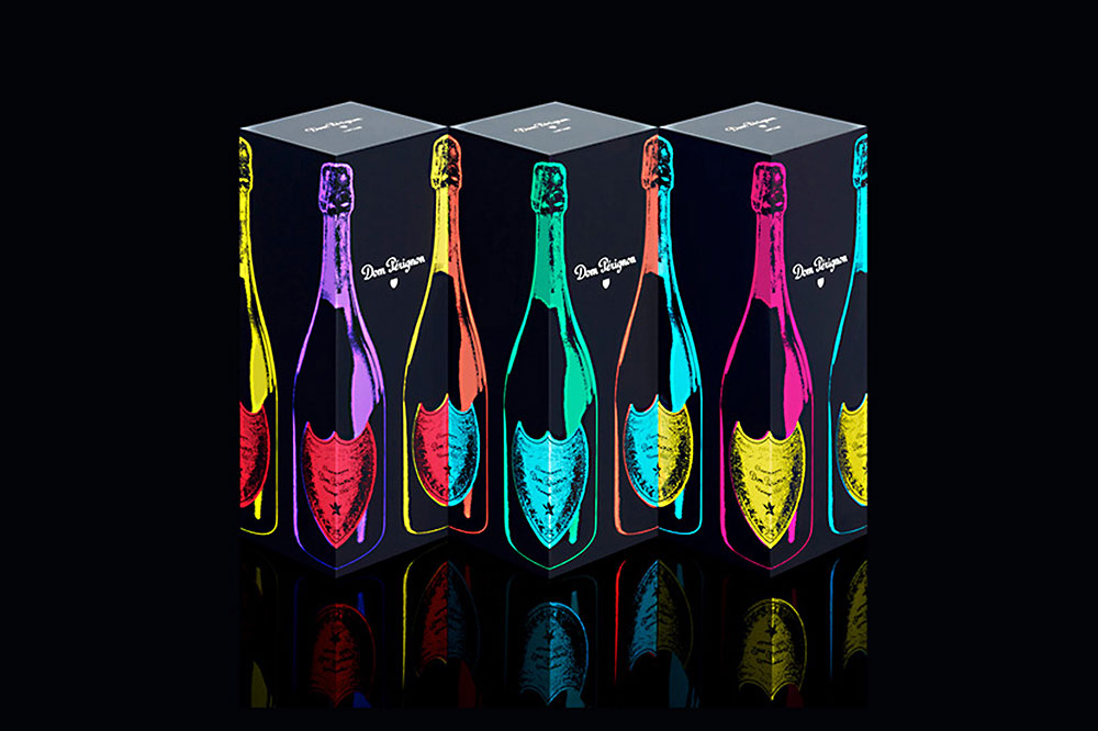 人気の販促アイテム 新品未使用 Dom Perignon ANDY WARHOL シャンパン