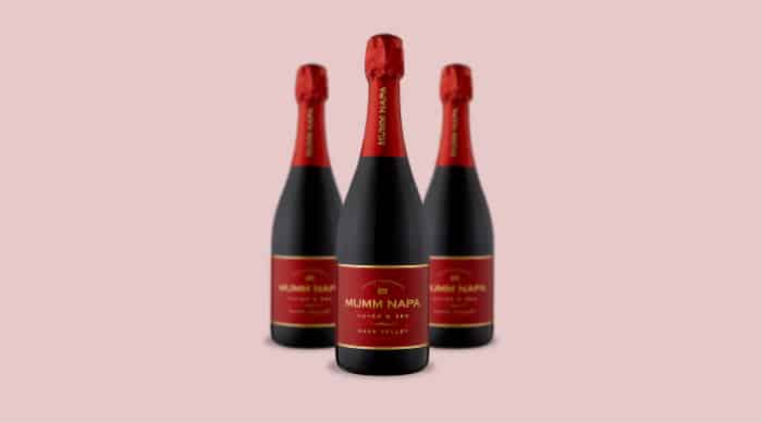 Fizzy red clearance wine