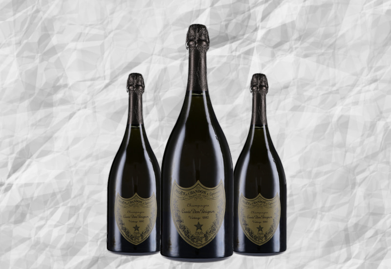 Bottle of dom deals perignon