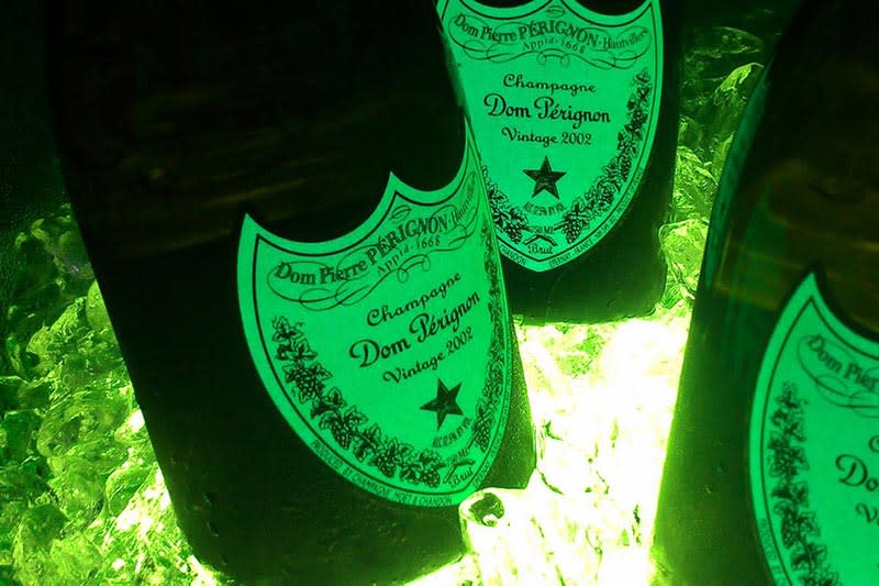 Glow in the dark dom perignon price