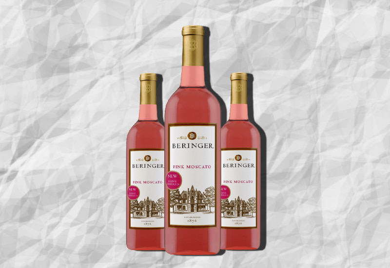 Beringer 2024 pink moscato