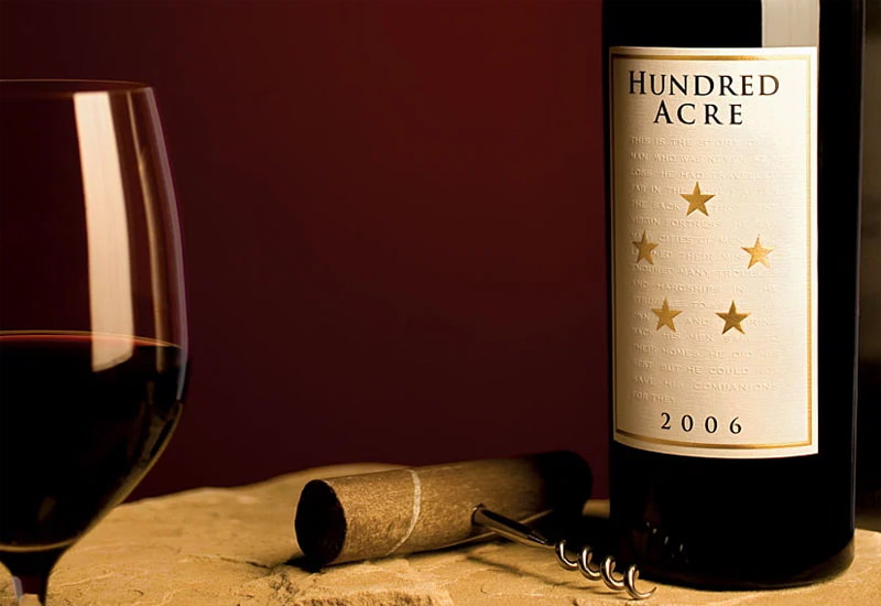 Hundred acre deals winery