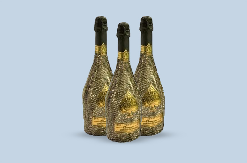 Swarovski champagne discount bottle