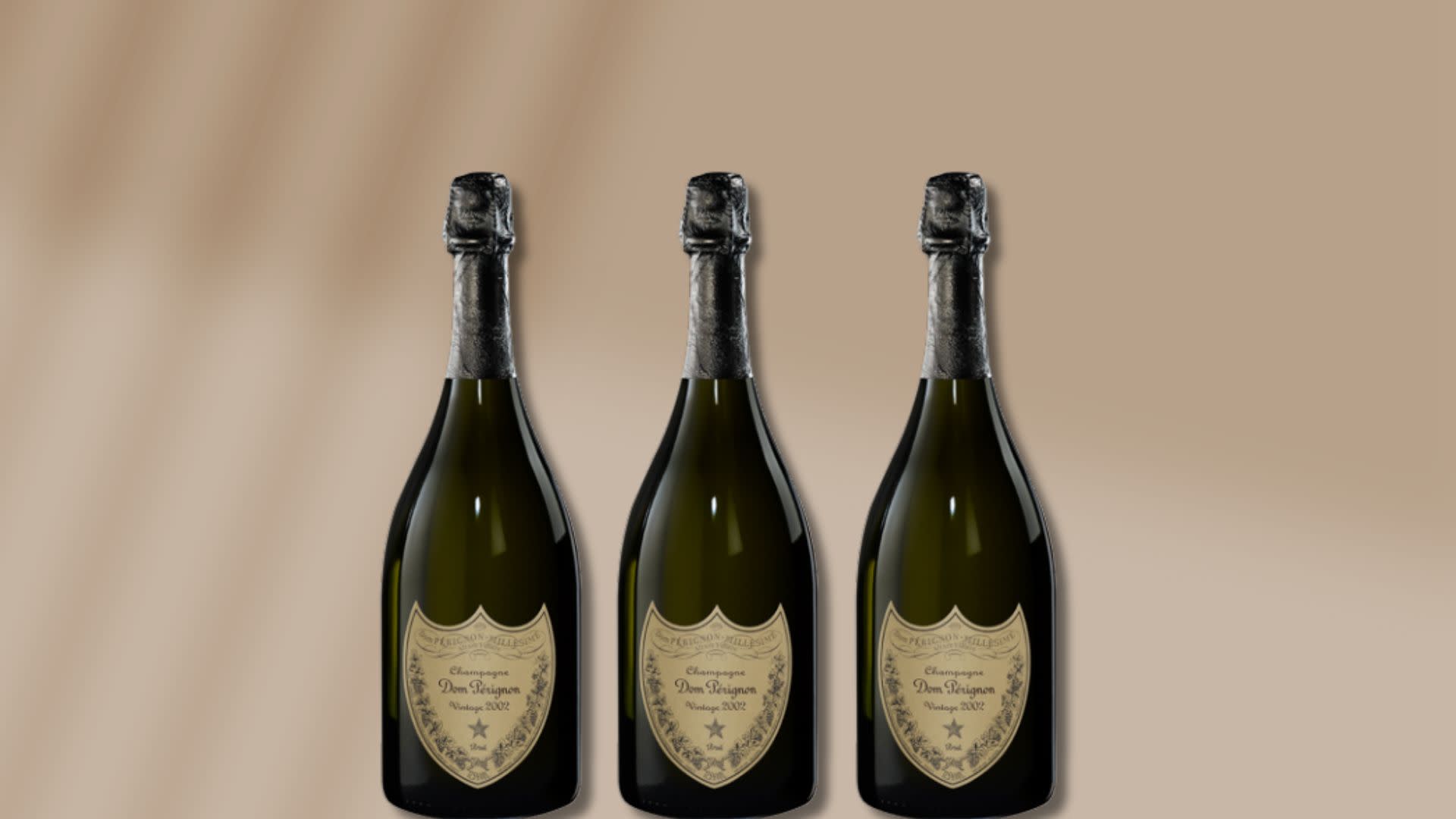 Dom Perignon Andy Warhol 2002 Ltd Edition Champagne Flutes Empty Bottle Box  Set