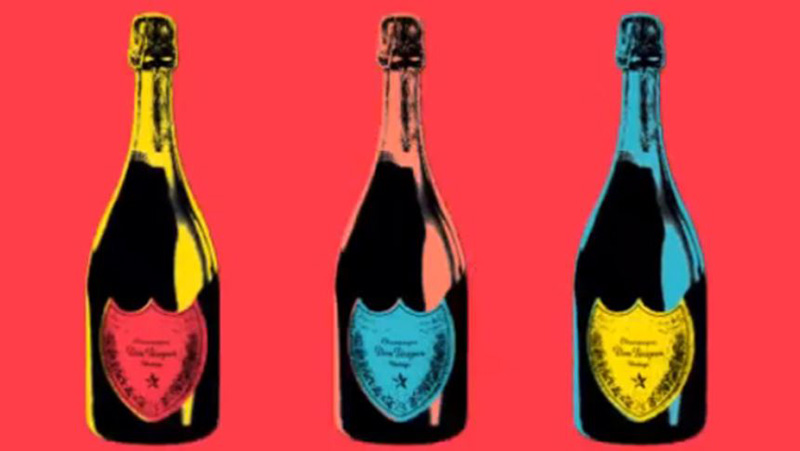 The Dom Perignon Andy Warhol Champagne Collection