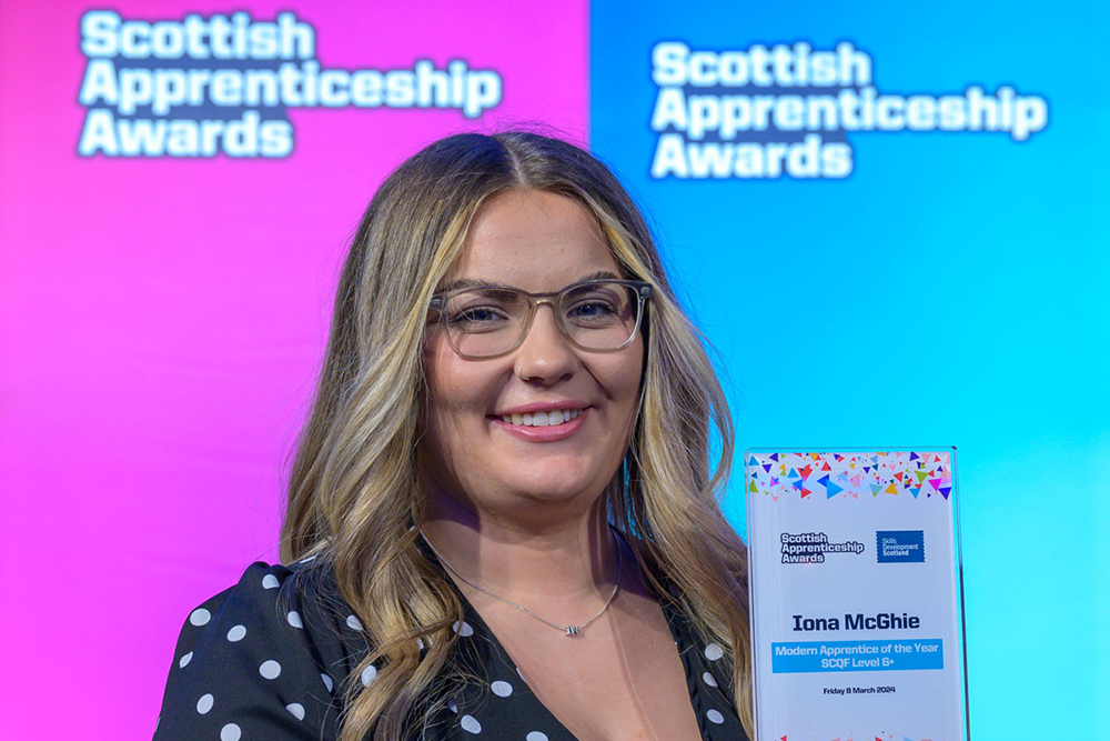 Thumbnail for video: Iona's apprenticeship journey