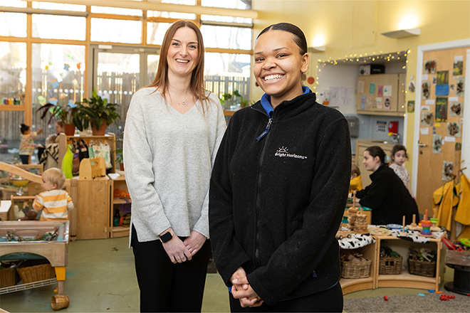 How did Jenni develop during her work placement?