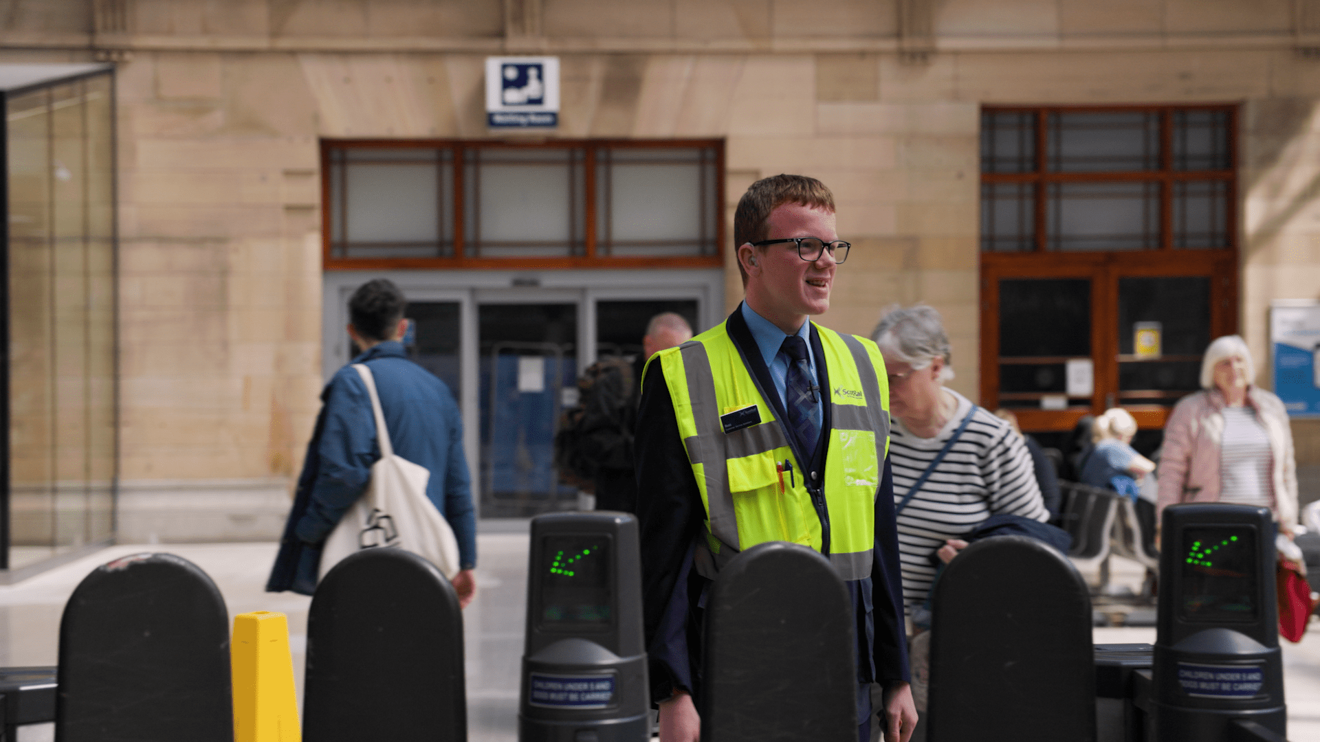 Ross - what challenges do you face working in the railway station?