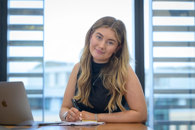 Thumbnail for video: Steph's Graduate Apprenticeship journey