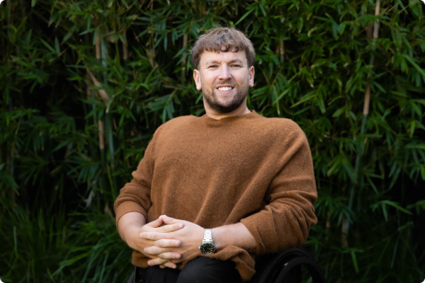 Headshot of Dylan Alcott