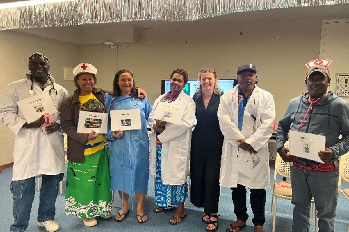 nib PALM members attending health literacy training