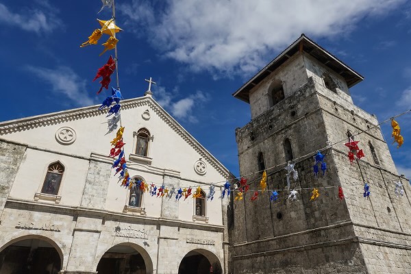 A church in Bohol, The Philippines