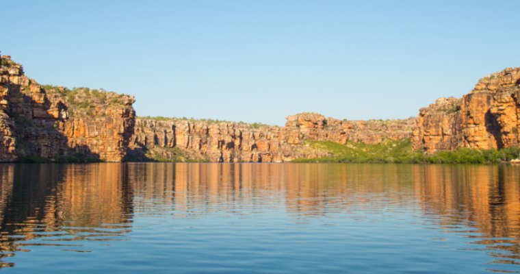 A gorge in outback Australia