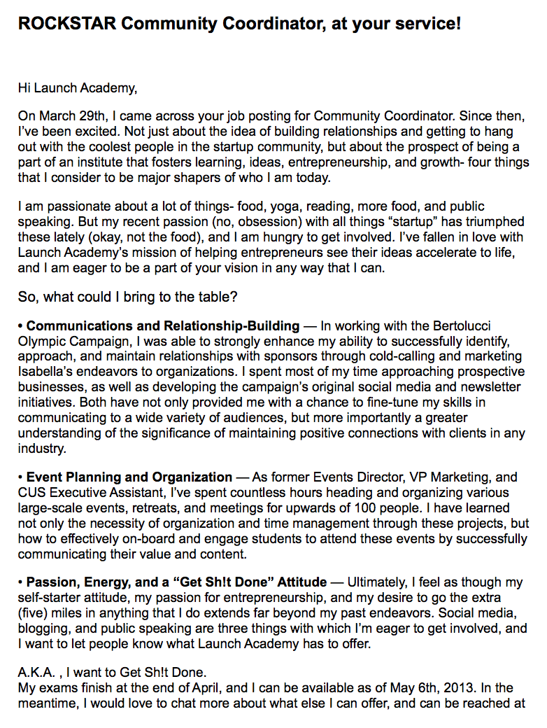 Community Service Cover Letter from images.ctfassets.net