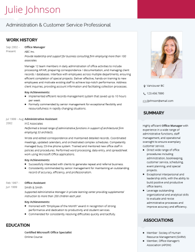 Visualcv Online Cv Builder Professional Resume Maker