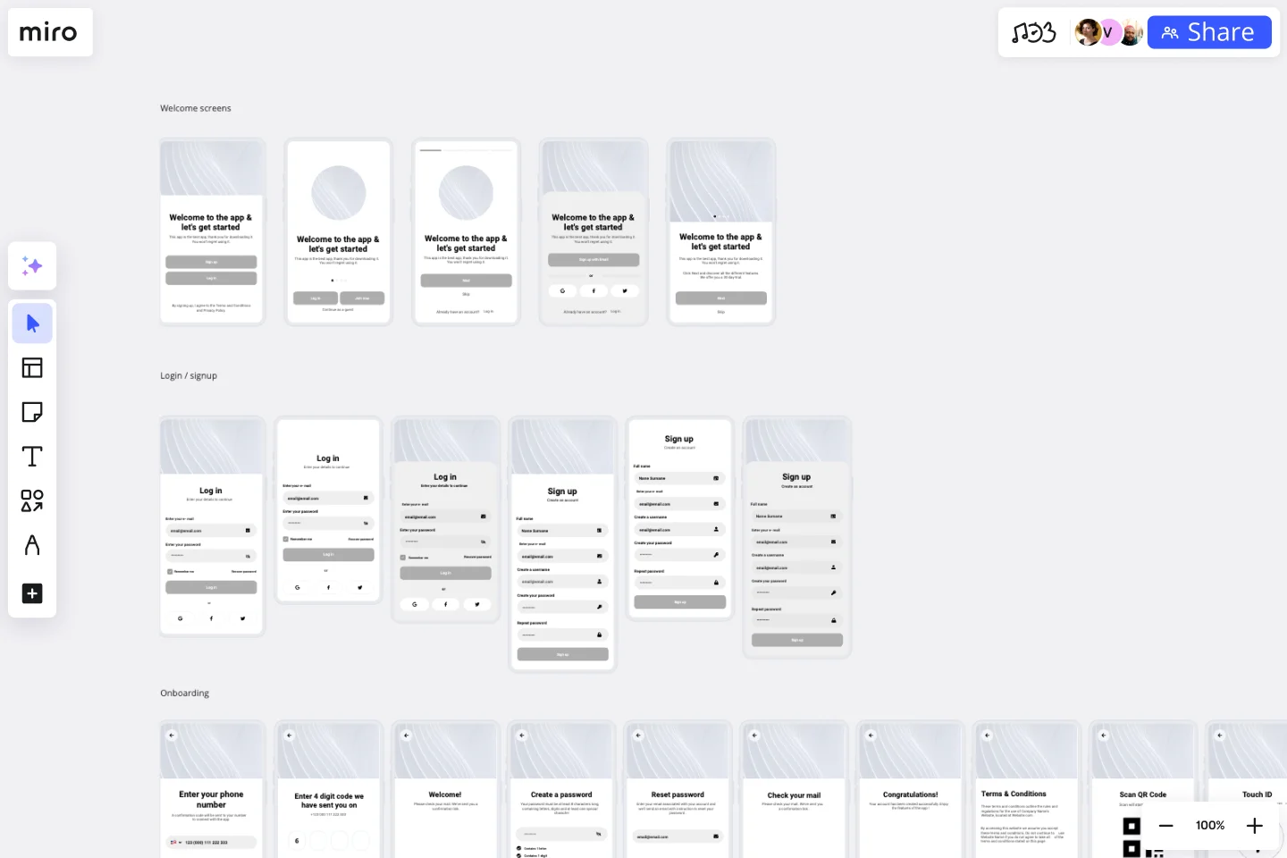 App Wireframing
