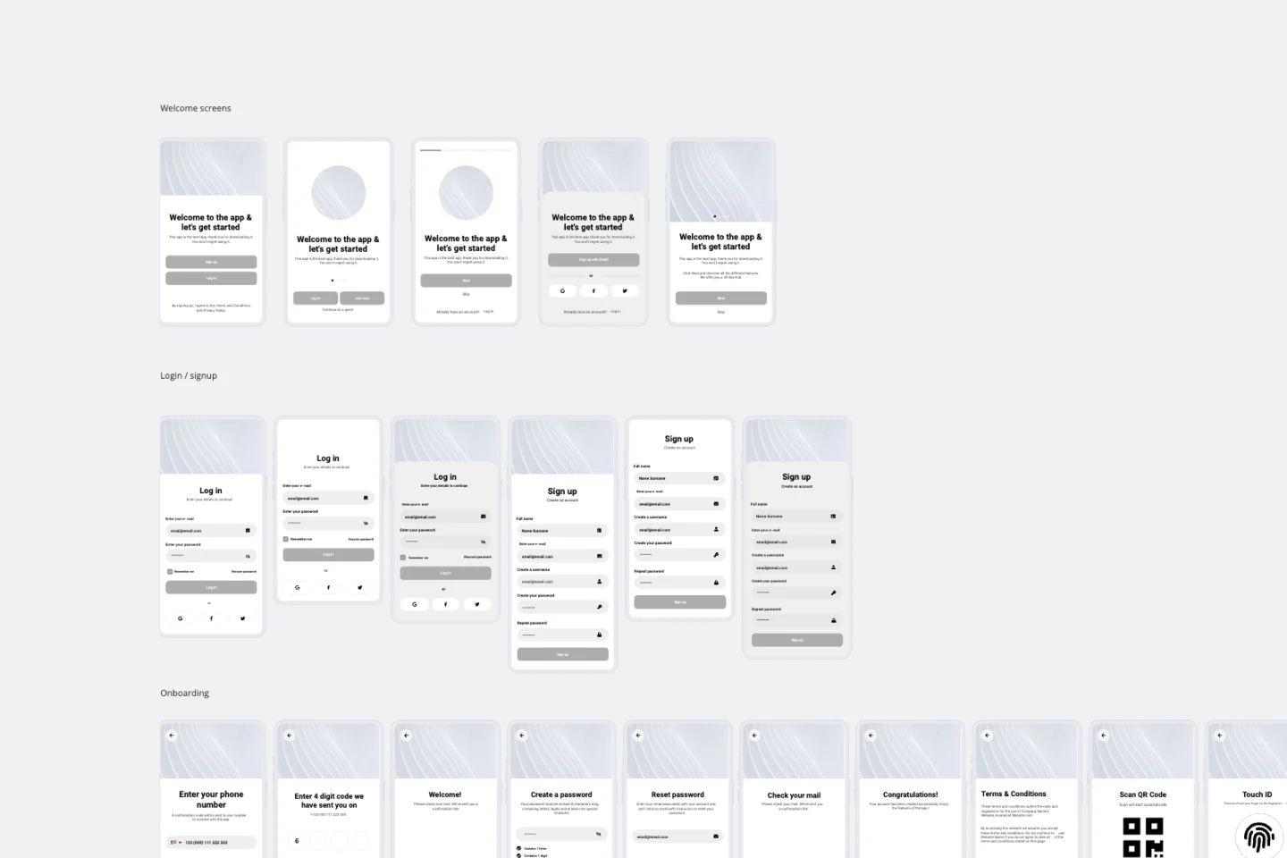 App Wireframing Thumbnail
