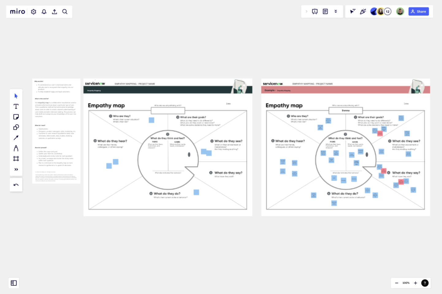 Empathy Mapping Template Miro - Empathy Mapping Servicenow Template.webp