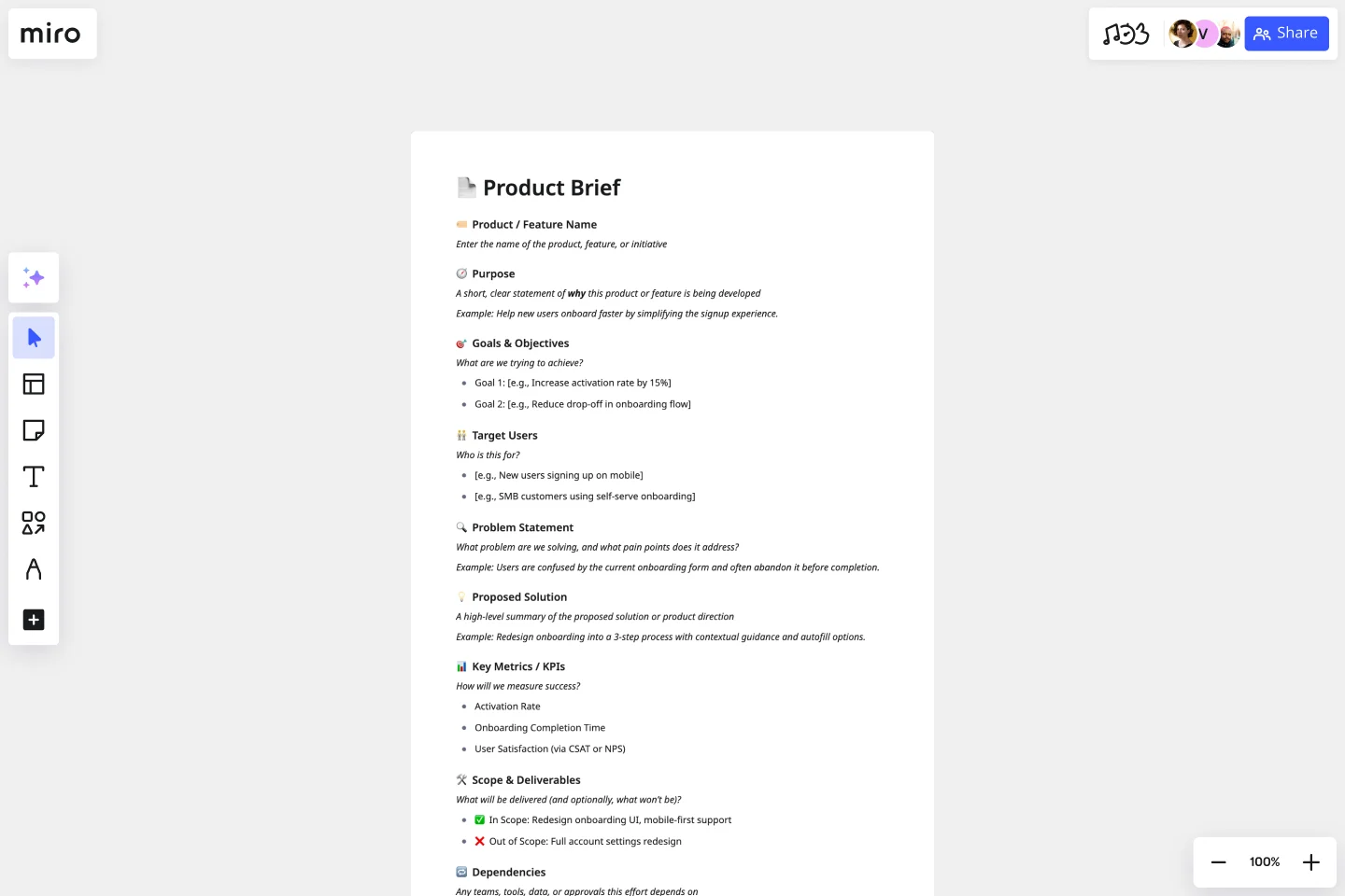 ProductBrief-web-ui