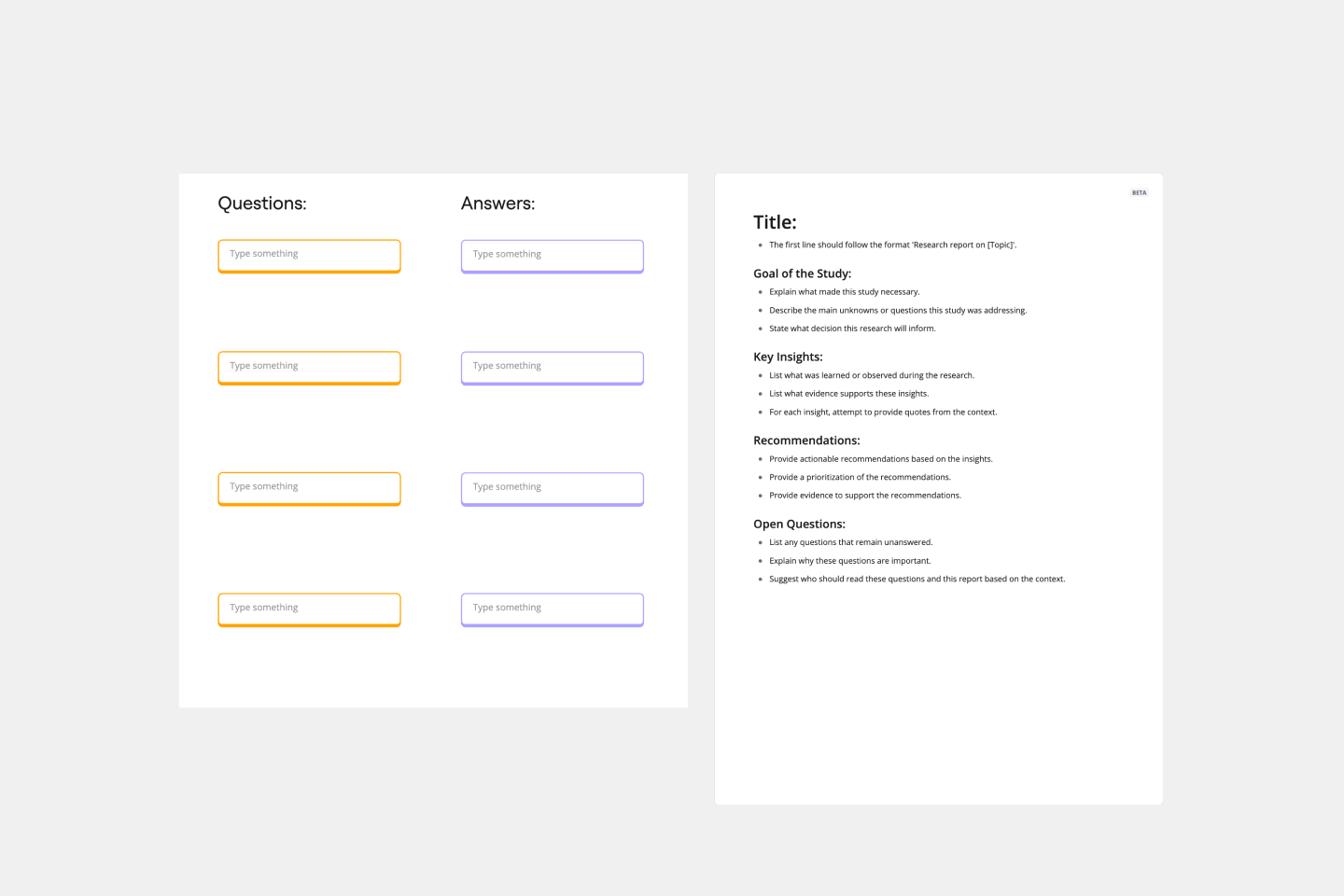 Template cover of User Interview Template