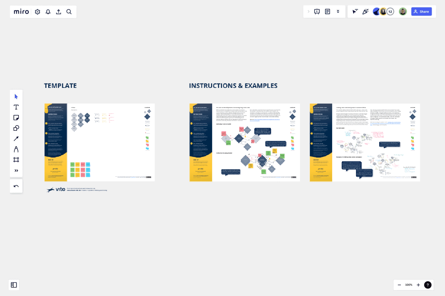 Value Network Mapping Vorlage - Value Network Mapping Template