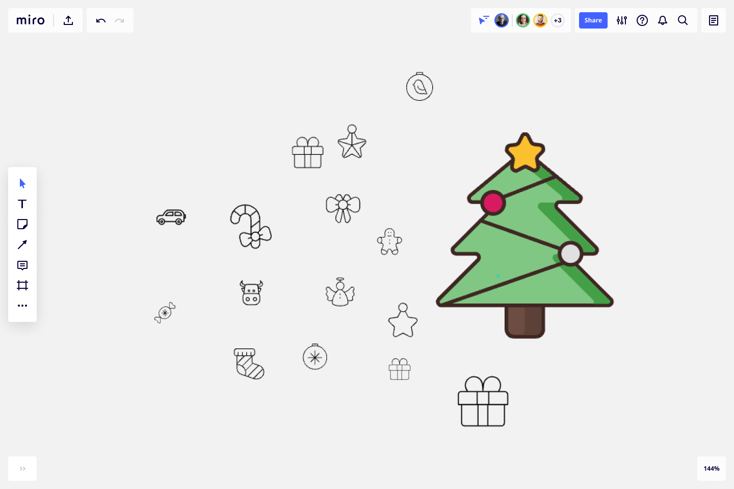 FREE Christmas Icebreaker Template | Miro 2026