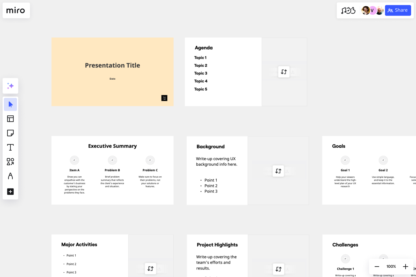 FREE QBR Quarterly Business Review Template | Miro 2026