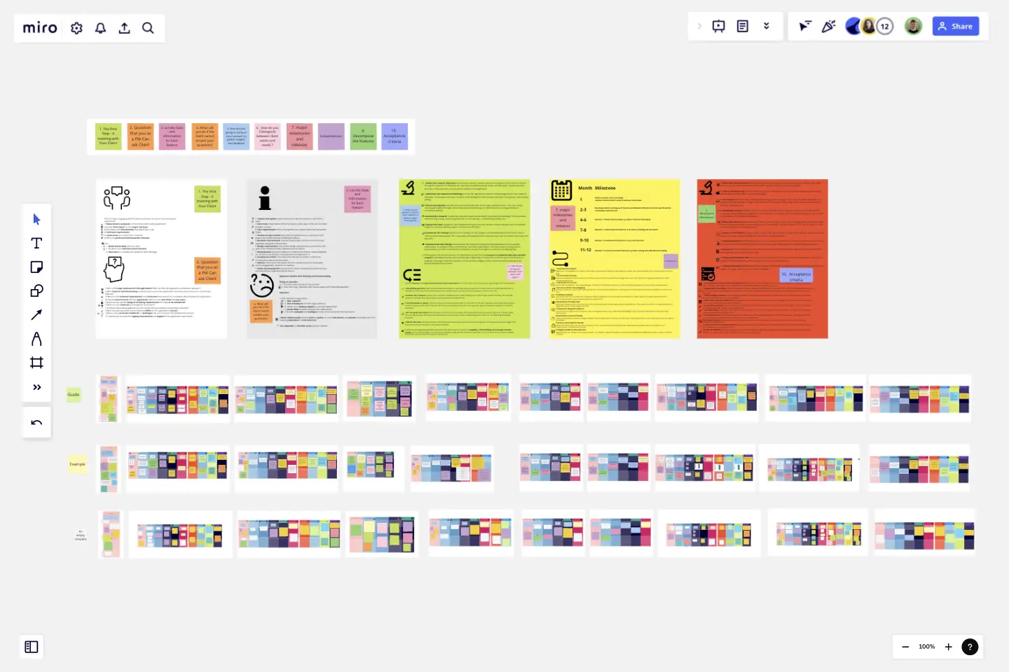 Free Product Management Product Flow Template Miro 2025