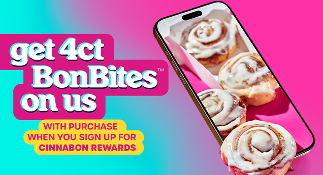 ★Cinnabonページ★ Cinnabon Rewards | Earn Sweet Perks