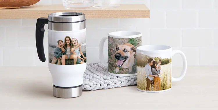 Personalized Travel Mugs, Photo Travel Mugs