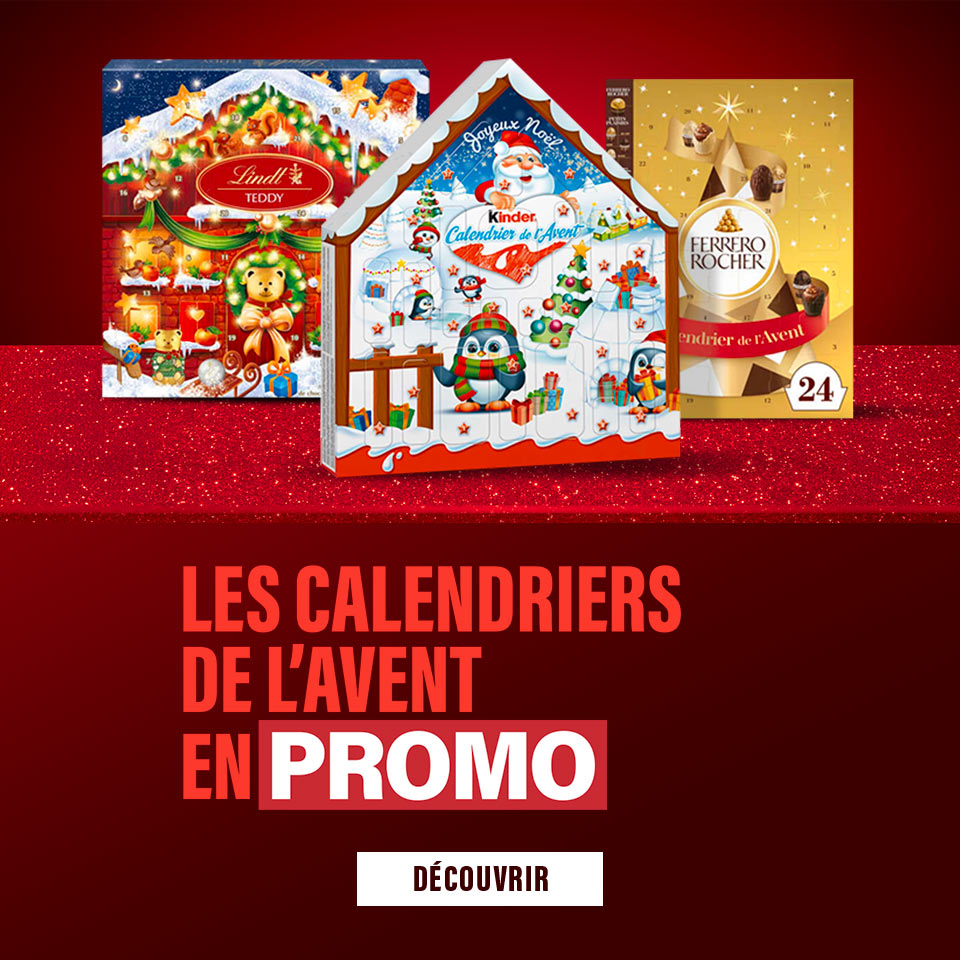 calendriers de l'avent promo
