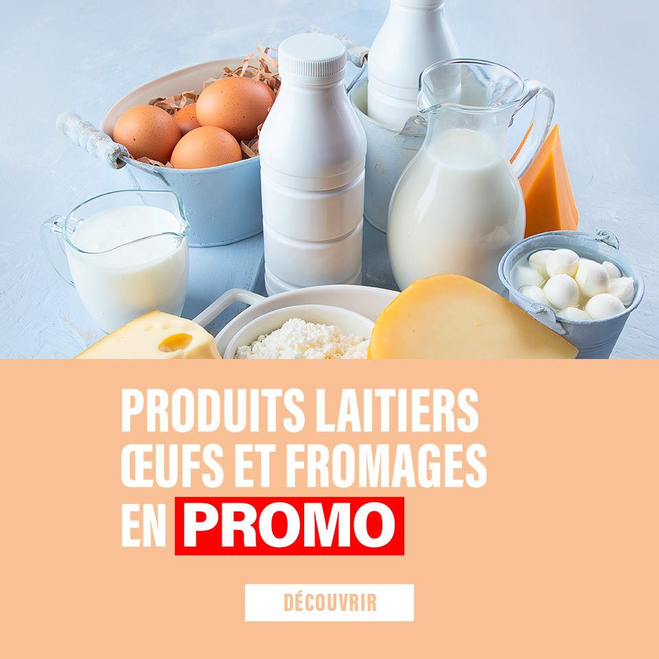 PROMO PRODUITS LAITIERS, OEUFS ET FROMAGES