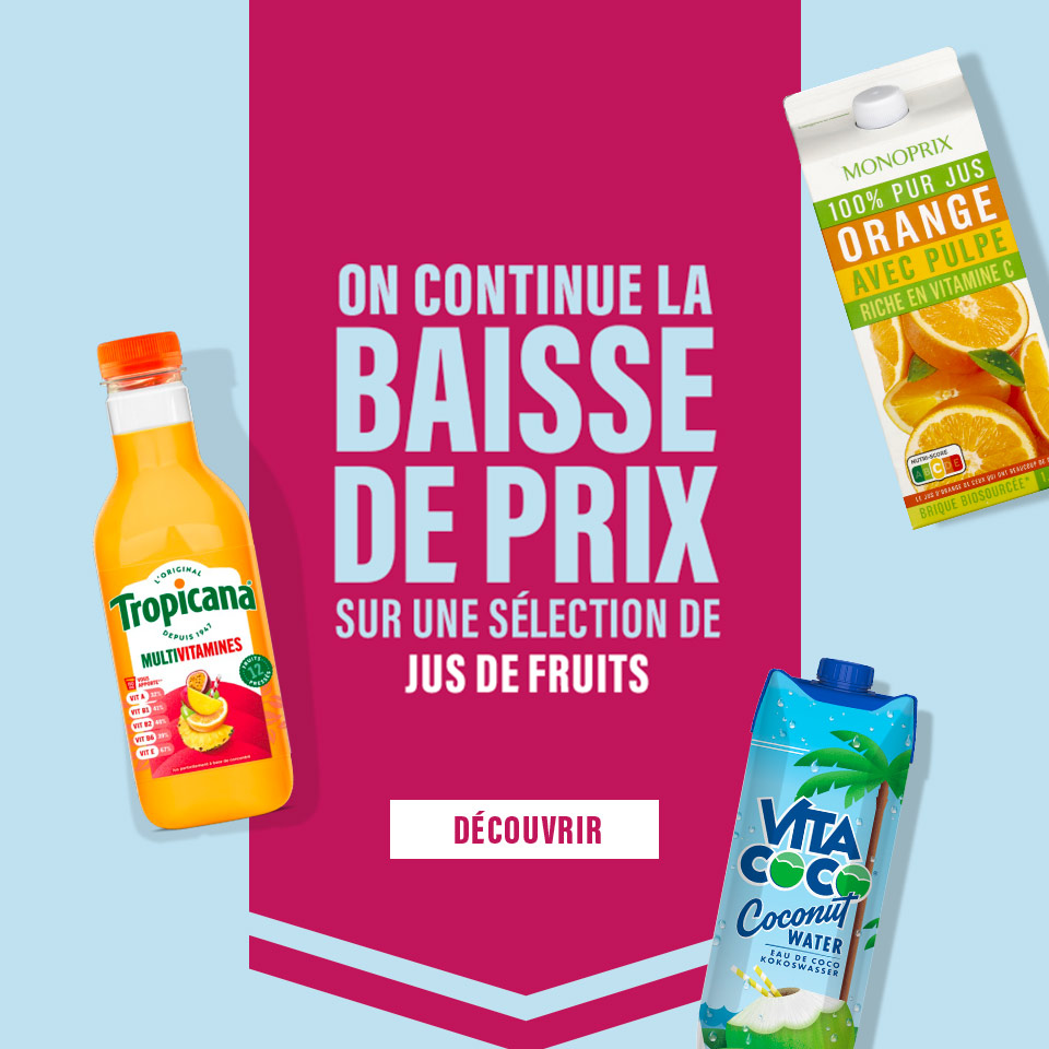 Prix en baisse sur plus de 600 produits du quotidien