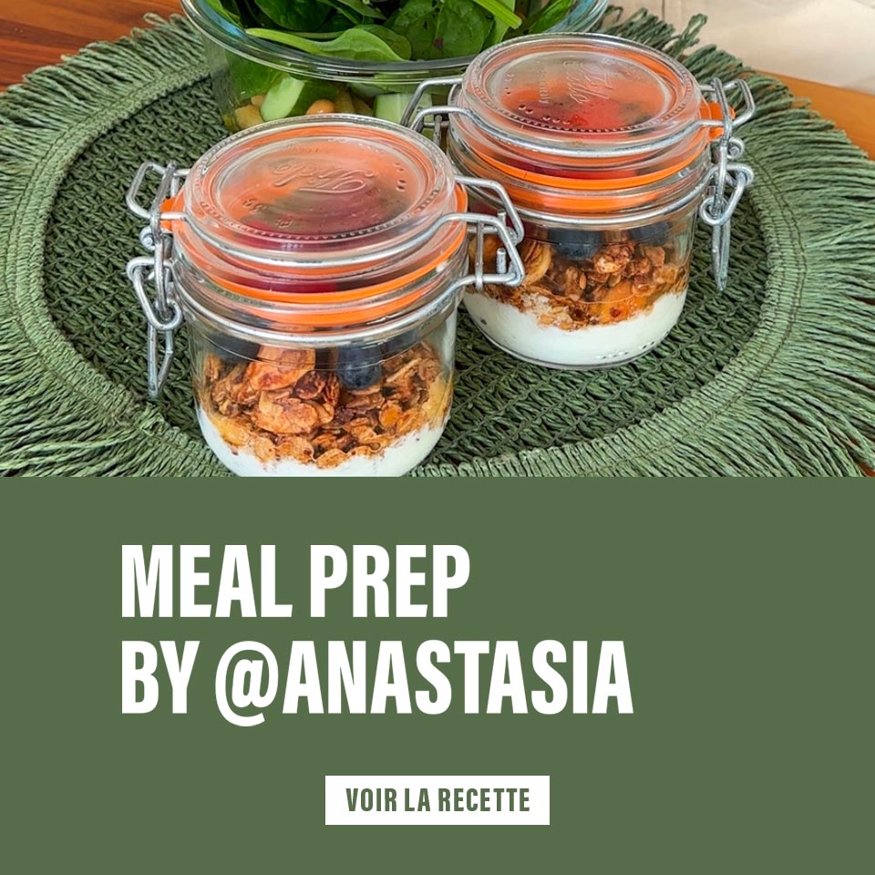 Recette Meal Prep Anastasia