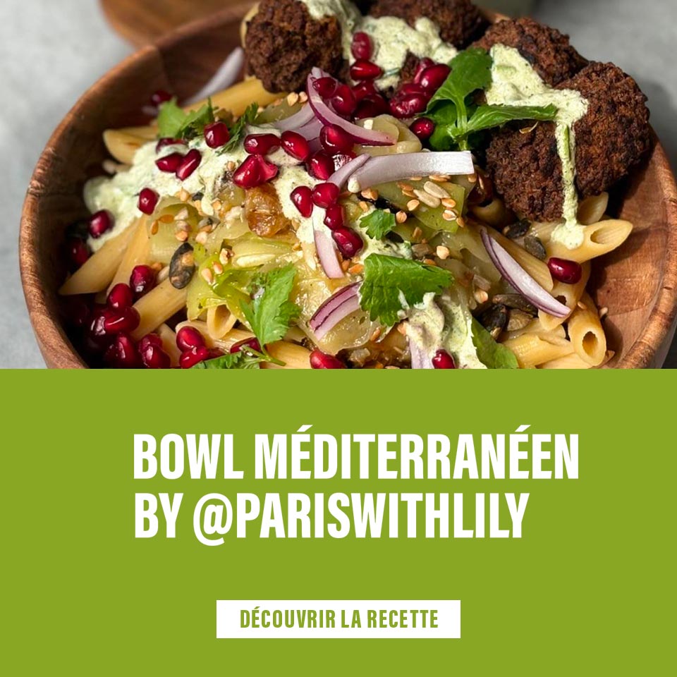 Recette Bowl méditerranéen IDF