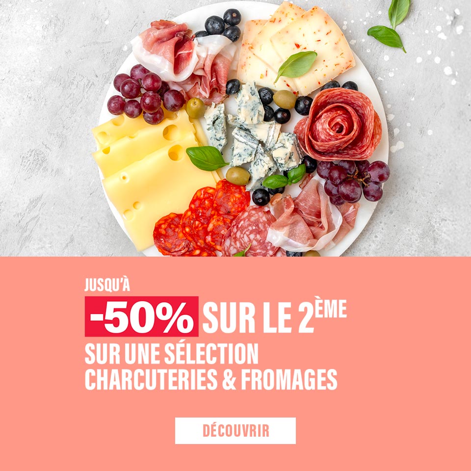 Promo charcuterie fromage