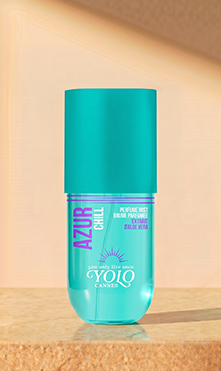 Brume parfumée corps azur chill YOLO CANNES