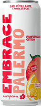 Eau pétillante citron pamplemousse embrace