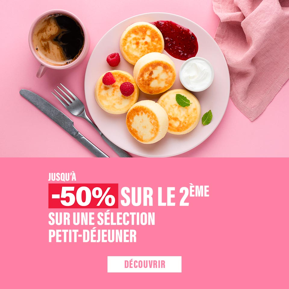 Promo petit déjeuner