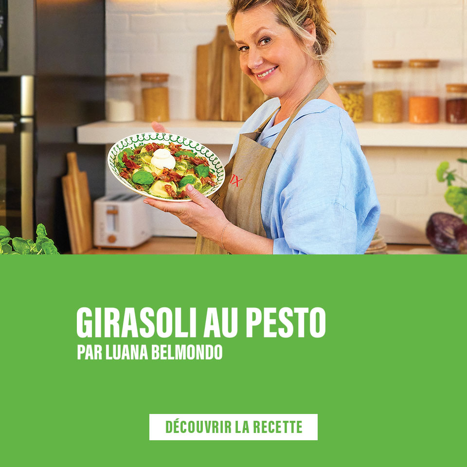 Luana belmondo - girasoli au pesto