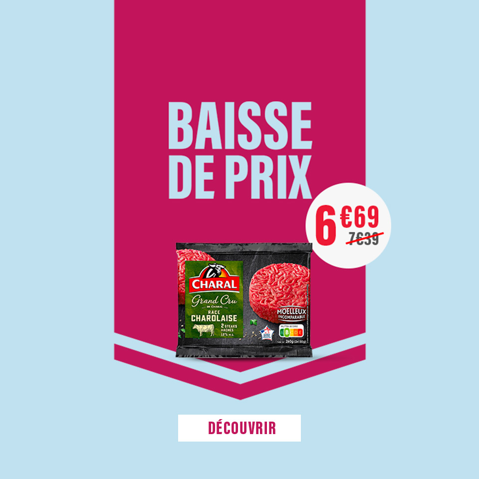 Prix en baisse sur plus de 500 produits du quotidien