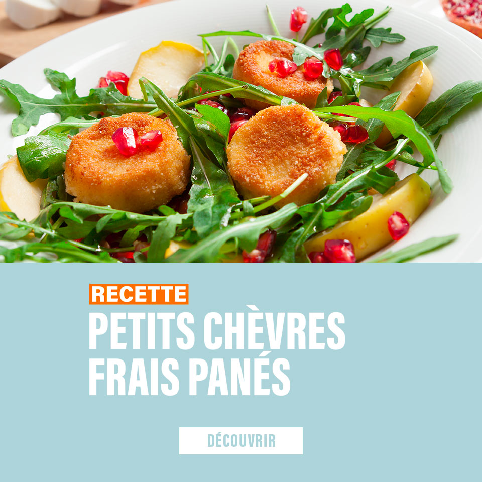 petits chèvres panés