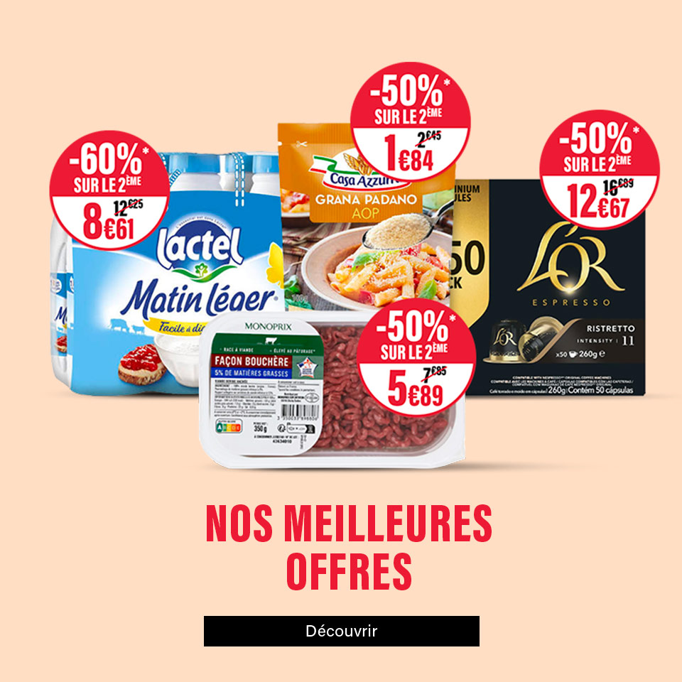 Nos meilleures offres