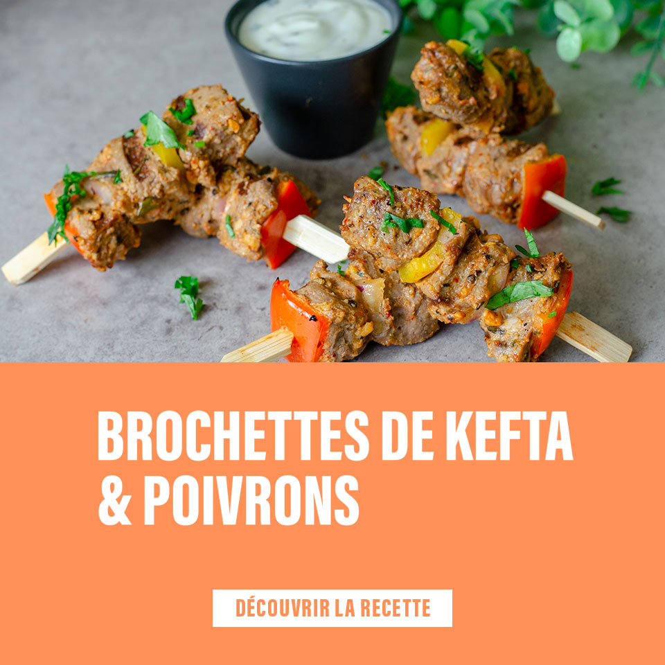 Les brochettes kefta idf