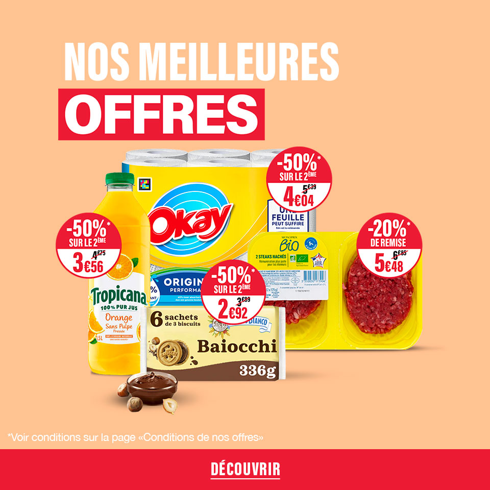 Nos meilleurs offres