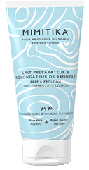 Lait préparateur et prolongateur de bronzage MIMITIKA