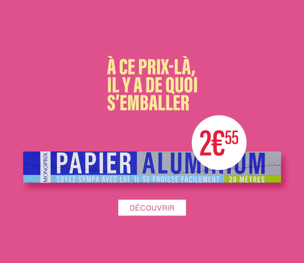 ENCART A CE PRIX LA: ALUMINIUM